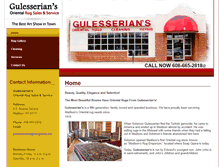 Tablet Screenshot of gulesseriansrugs.com